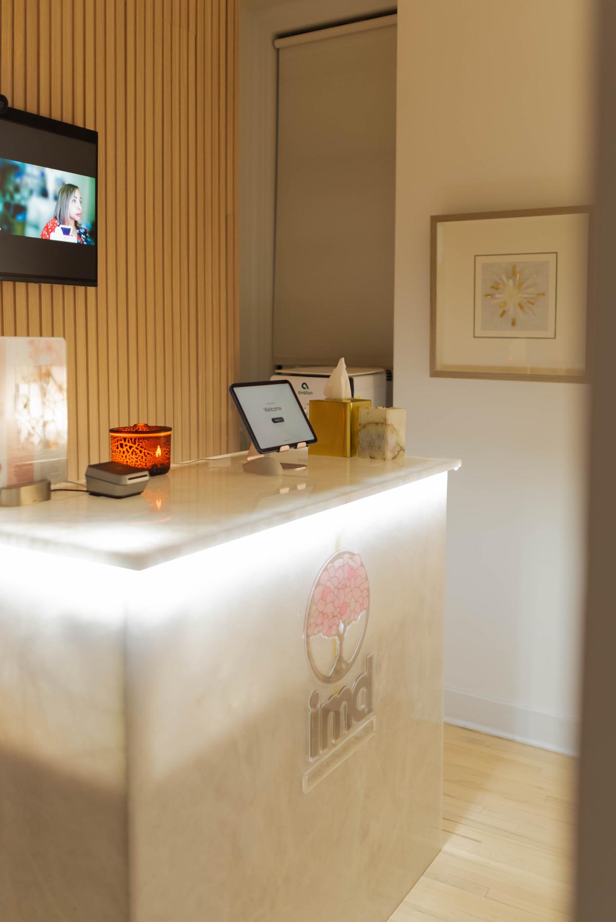 IMD reception desk